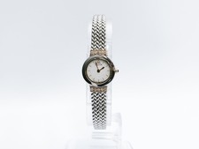 Orologio al quarzo Seiko Credor 1F70-0100 quadrante argento donna oro giallo