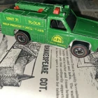 Vintage Hot Wheels Green Forest Service Fire Truck ~ 1974 Copyright Malaysia NM+