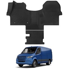 Sprinter Van 2500/3500 2008-2018 Floor Mats Bucket Seats All Weather TPE Floo...