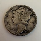 1945 Mercury Dime 10C Silver 0.900 Business Strike Philadelphia KM#140