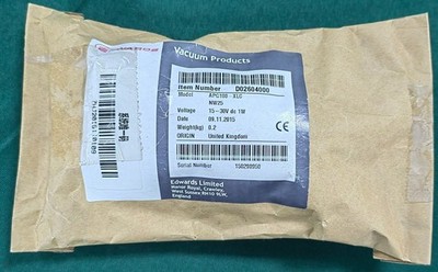 Edwards APG100-XLC NW25 D02604000 Pirani Gauge, Fedex priority/UPS shipping #iv