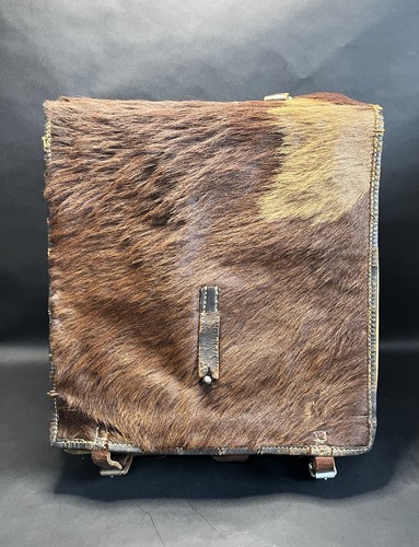 WW2 1941 German Named Pony Fur M39 Tornister Knapsack Rucksack Backpack