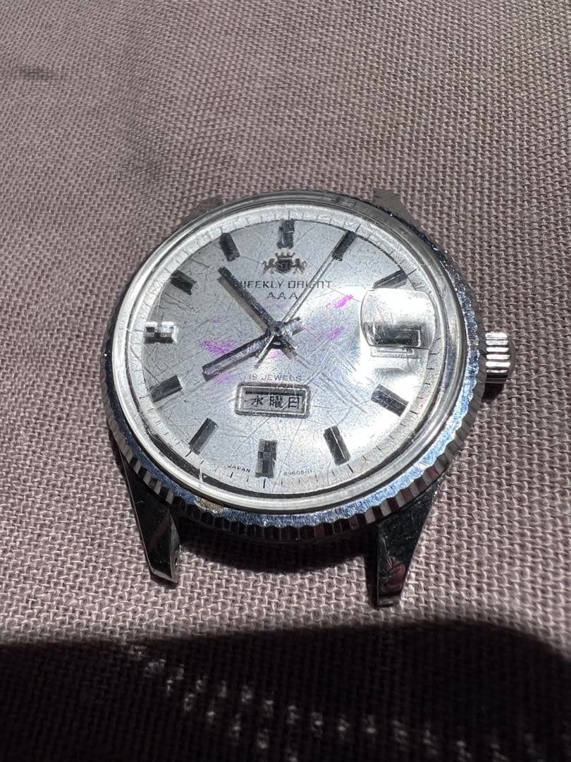 ORIENT WEEKLY AUTO AAA Automatic Vintage Japanese… - image 7