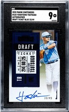 2020 Panini Contenders #103 Yoshitomo Tsutsugo Draft Ticket /49 SGC 9