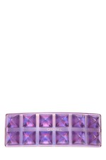Chanel Purple Acrylic Hair Barrette - WGACA
