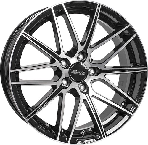 4x Alufelgen BROCK B34 für Seat Leon Xperience 5F 17 Zoll Felgen - Bild 1 von 6