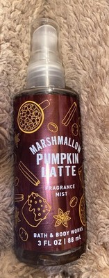 Bath & Body Marshmallow Pumpkin   Latte Body Mist 3oz, Harvest, Halloween Fall