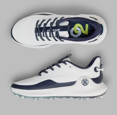 G/FORE MG4+ O2 G/LOCK Ladies Golf Shoes in Snow/Twilight Sz 9