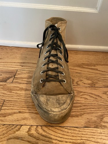 Vintage 1951 Red Ball JETS Ball-Band Men’s Basket Ball Shoes Canvas 50s 11/12 - Picture 15 of 17