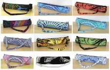 Shoulder Strap Yoga Mat Bag, Lightweight Cotton Stylish Durable Yoga Bag