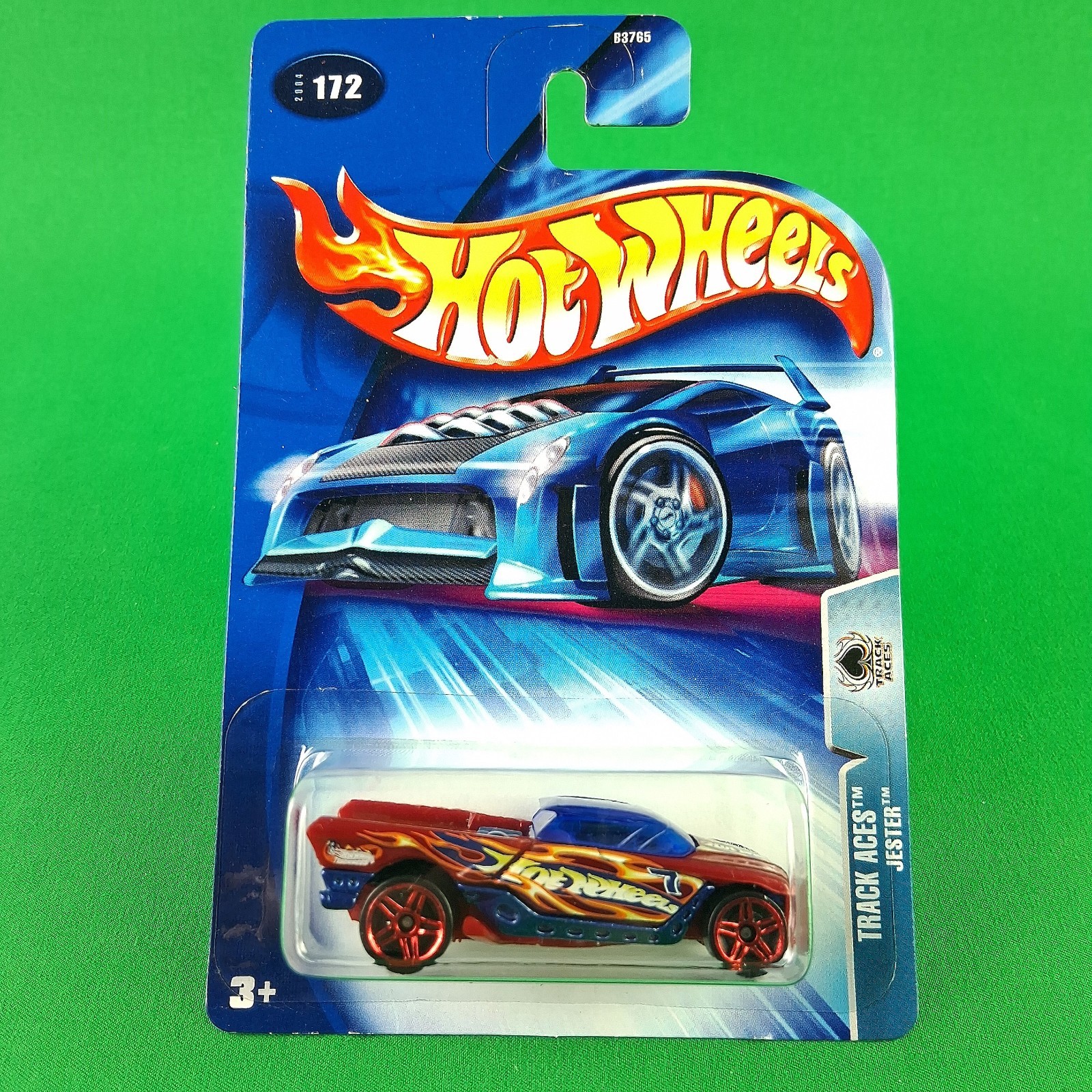 2004 Hot Wheels #172 Jester Red Track Aces #5/20 Red PR5