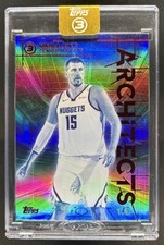 2025-26 Topps Three Nikola Jokic Architects Red #/5 Nuggets