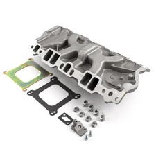 Speedmaster Sbc Chevy 57-95 Dual Plane Intake Manifold 283 327 350 Satin