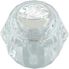 Avalon Tub and Shower Offset Handle Single Control Delta Knob Acrylic Finish