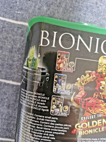 LEGO Bionicle Gresh Stars Sealed MISB Canister 7117 Glatorian Golden Bionicle