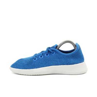 Allbirds Damen Tree Runner Schuh Blau Textilmesh Atmungsaktiv Sneaker EU 35