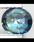 Teal SAPPHIRE UNHEATED GEMSTONE MATHURA MINED — photo 5