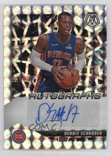 2024-25 Panini Mosaic Auto Mosaic Dennis Schroder #AM-DEN Auto 16wc