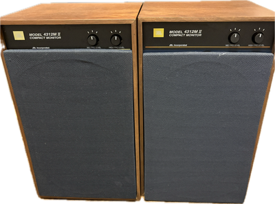 JBL 4312M2 MⅡCOMPACT MONITOR Speaker Pair Working Confirmed | eBay