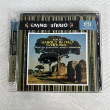 SACD: Berlioz Harold in Italy - Munch BSO - Super Audio CD Hybrid Living Stereo