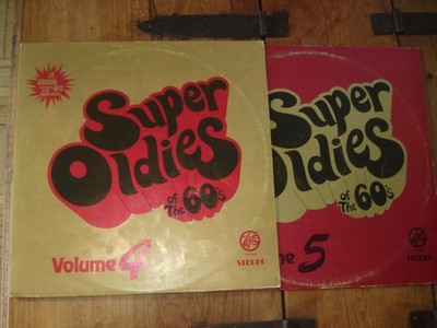Super Oldies Of The 60'S Vol 4 and Vol 5, vinyls are NM!