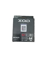 Sony G Series 64GB XQD Memory Card 440MB/s QD-G64E