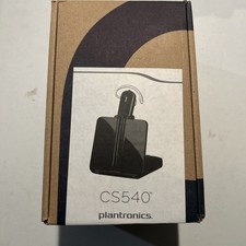 PLANTRONICS Poly CS540 Wireless DECT Headset Black New