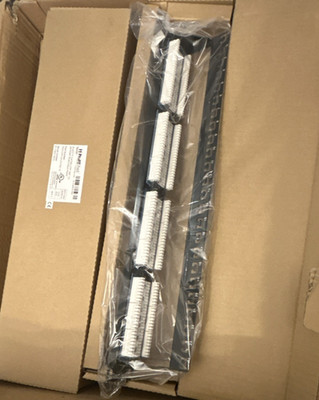 Hirschmann 24-Port RJ-45 Ethernet Patch Panel 1U 19 in Rackmount, MPN 1-5021