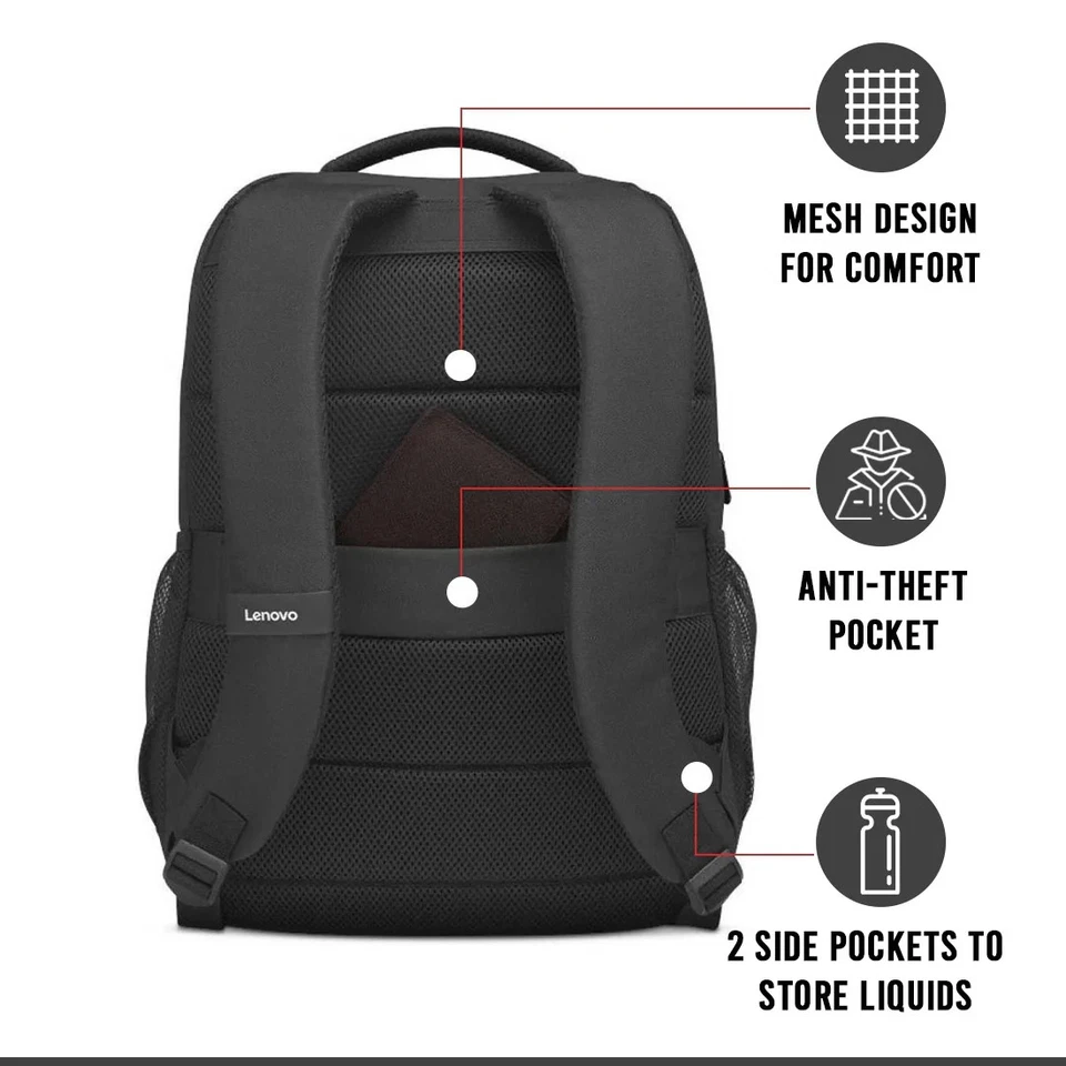 Lenovo B515 Backpack-Black - Image 3 of 4