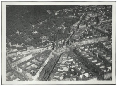 ZZ-2841/ Berlin Auguste Viktoria-Platz  Foto Luftbild 18 x 13 cm ca.1938