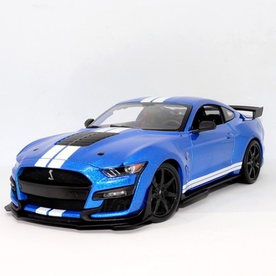 Maisto Ford Mustang Shelby GT500 2020 blau Maßstab 1:18 Die-Cast Metall Modellauto