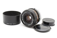 MINT w/hood Canon FD 28mm f2.8 s.c. Wide Angle MF Lens From JAPAN