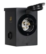 50A Generator Power Inlet Box NEMA S7Power In...