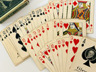 intage Girard Cigar Pinochle Playing Cards Complete Deck Antonio Roig Philadelph — photo 3