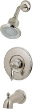 Price Pfister Catalina Tub Shower Faucet Set w Valve Brushed Nickel 808-E0BK