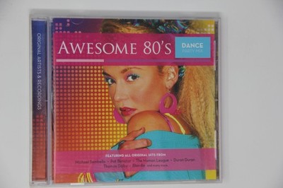 Awesome 80's Dance Party Mix Various Artists Music CD