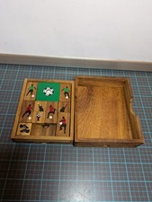 Soccer Field Game, Wooden Handcrafted, Travel Puzzle Brain Teaser
