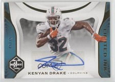 2018 Panini Limited Limited INK /75 Kenyan Drake #LI-KD Auto 0q3