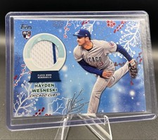 2023 Topps Holiday - Relics Hayden Wesneski #RC-HW (MEM, RC)