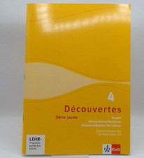Découvertes 4 Série jaune Sesam, kompetenzorientierte Klassenarbeiten Lösungen
