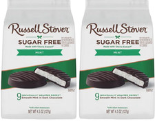 Russell Stover Sugar Free Mint Patties 2 Pack