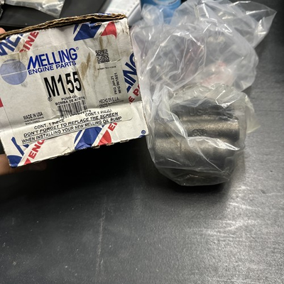#ad Melling M155 Engine Oil Pump Standard Volume Pressure 3 4 in. Inlet for SBC $49.53