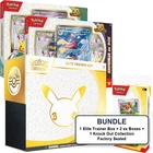 Pokemon 30th Celebration ETB + ex Box Set + Knock Out Bundle Sealed Presale 9/16