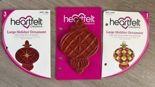 Heartfelt Creations Large Holiday Ornament Stamp And Die Set
