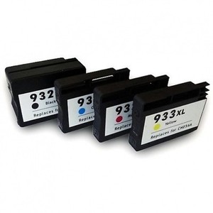 4 astillados Cartucho De Tinta 932xl 933xl Para Hp Officejet 6100 6600 6700  Impresora | eBay