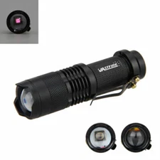Adjustable 940nm IR Infrared Night Vision LED Flash Torch Light Ghost Hunting US