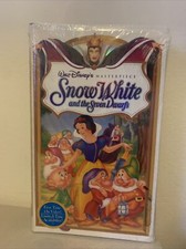 Snow White and the Seven Dwarfs VHS, 1994 New Sealed  Slight Tear
