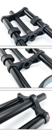 Mountain Bike Double Crown Dual Shoulder Air Suspension Fork 26/27.5/29Inch - Picture 22 of 32
