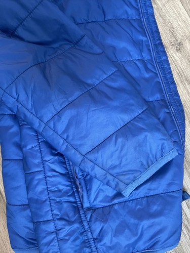 Gap Kids size 6 7 boys blue primaloft thin jacket AND Nike Youth Hat - Picture 5 of 5