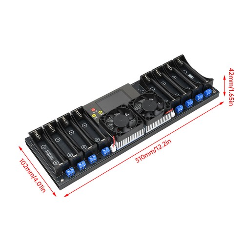 8 Kanäle 18650 Batteriekapazität Innenwiderstand Tester Automatisches Laden Entladen USA - Bild 24 von 24